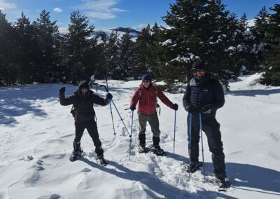 Raquetes de neu al Berguedà